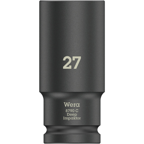 8790 C Impaktor Socket Adânc cu prindere de 1/2&quot; și dimensiuni 27 x 83 mm