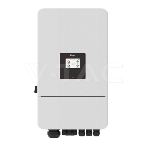 Invertor Deye SUN-10K-SG05LP3-EU-SM2 10kW IP65 Trifazat Hibrid 10 ani Garantie, Display LCD, Intrare pentru Generator