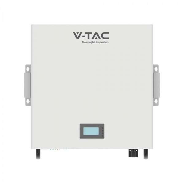 Acumulator V-TAC 5.12 kWh, Montaj pe Perete, IP20, 51.2V, 6000 Cicluri