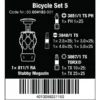 Set chei bicicleta - WERA - imagine 2