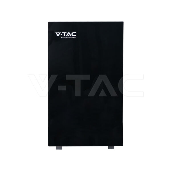 Acumulator V-TAC 16 kWh IP20 6000 Cicluri Corp NEGRU Din Sticla