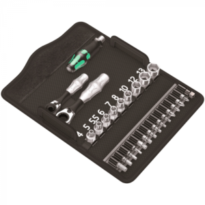 set unelte kraftform kompakt zyklop mini 2 cu tubulare si biti 27 piese 234893