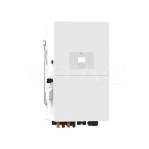 Invertor Deye SUN-40K-SG01HP3-EU-BM4 40kW, IP65, Trifazat, Hibrid, 10 ani Garantie, Display LCD, Intrare pentru Generator, High Voltage