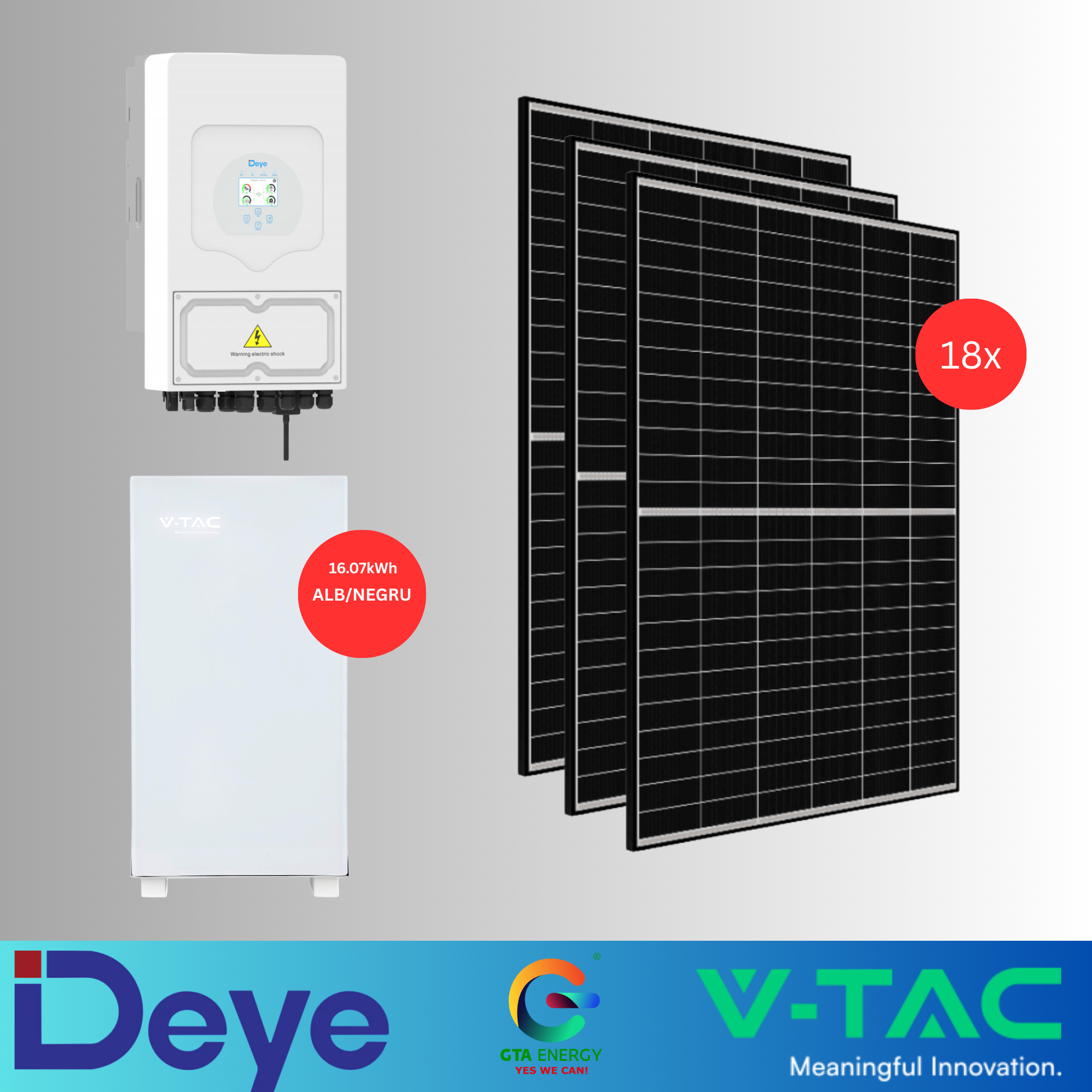 KIT FOTOVOLTAIC 8kW MONOFAZAT HIBRID DEYE SUN-8K-SG05LP1-EU-AM2-P + Acumulator V-TAC 16kWh + Panouri Canadian Solar 460W (18 panouri) 1 KIT FOTOVOLTAIC 8kW MONOFAZAT HIBRID DEYE SUN-8K-SG05LP1-EU-AM2-P + Acumulator V-TAC 16kWh + Panouri Canadian Solar 460W (18 panouri)