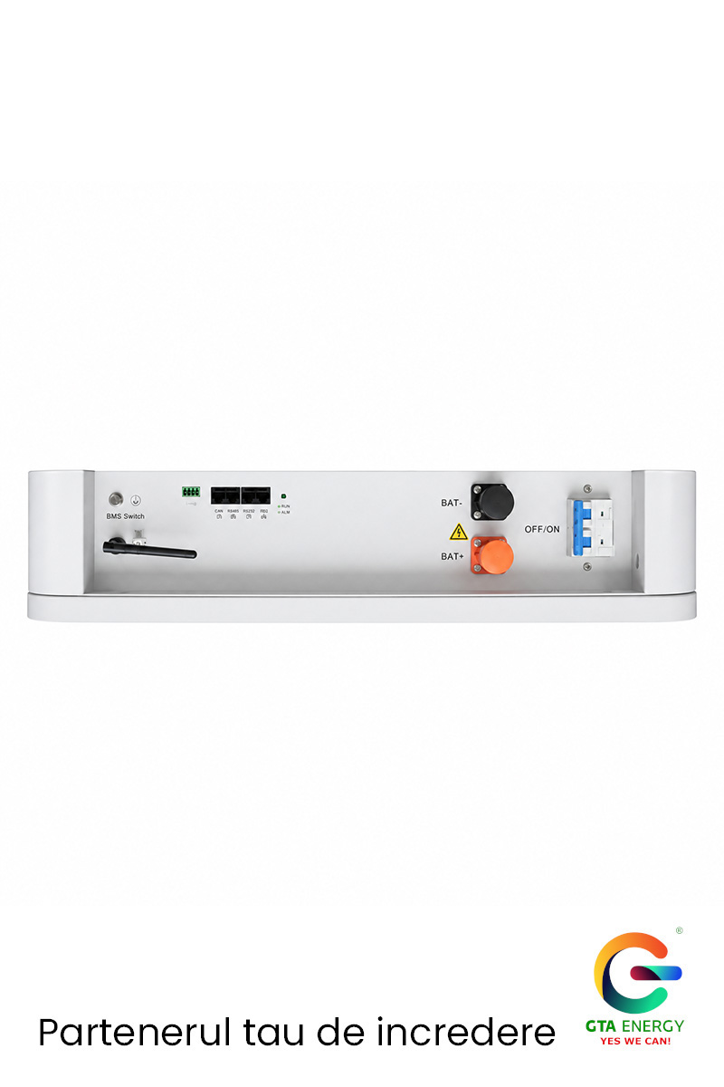 Acumulator V-TAC 14.33kWh LiFePO4 Slim 7 Acumulator V-TAC 14.33kWh LiFePO4 Slim