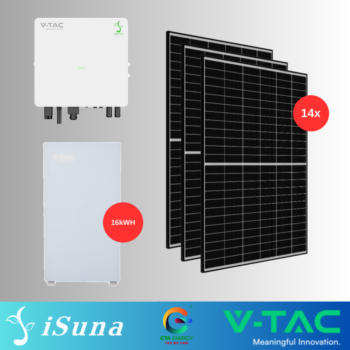 Acasa - solutii fotovoltaice kit isuna 16kwh 14panouri