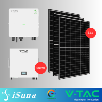 Acasa - solutii fotovoltaice kit isuna 5 12kwh 14panouri