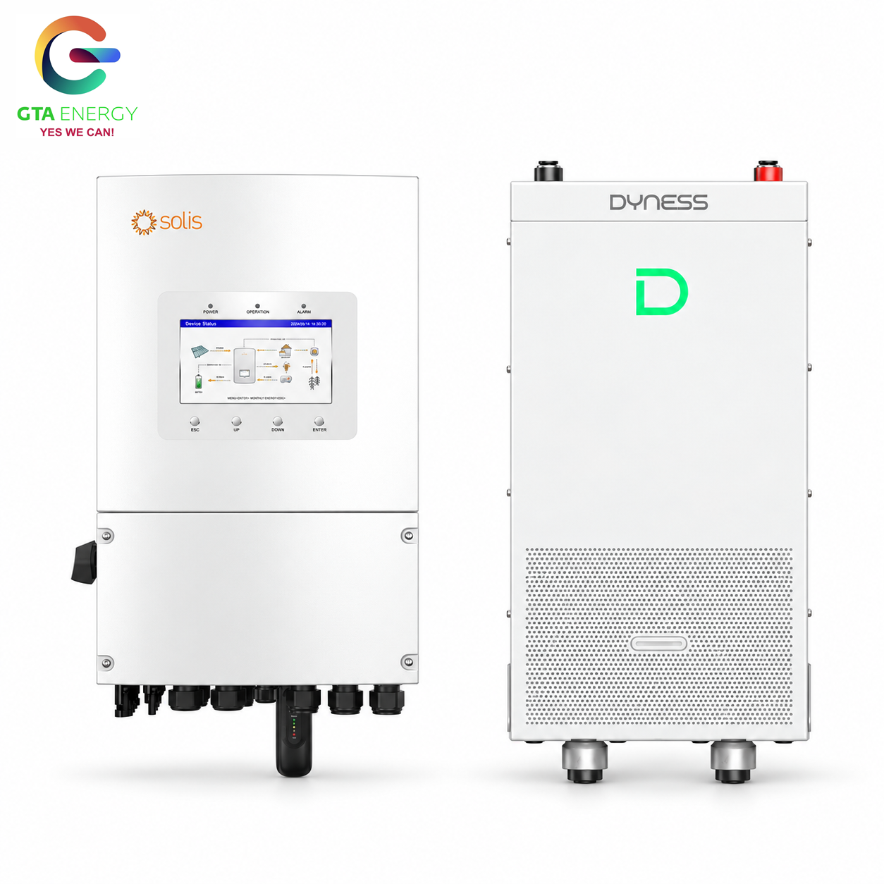 KIT Invertor Solis S6-EH1P6K-L-PLUS + Baterie Dyness PowerBrick Plus 16,07 kWh 1 KIT Invertor Solis S6-EH1P6K-L-PLUS + Baterie Dyness PowerBrick Plus 16,07 kWh